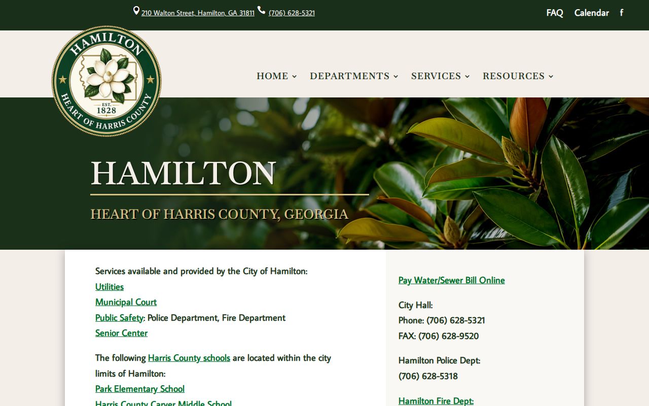 Hamilton warrant records police and municipal court services