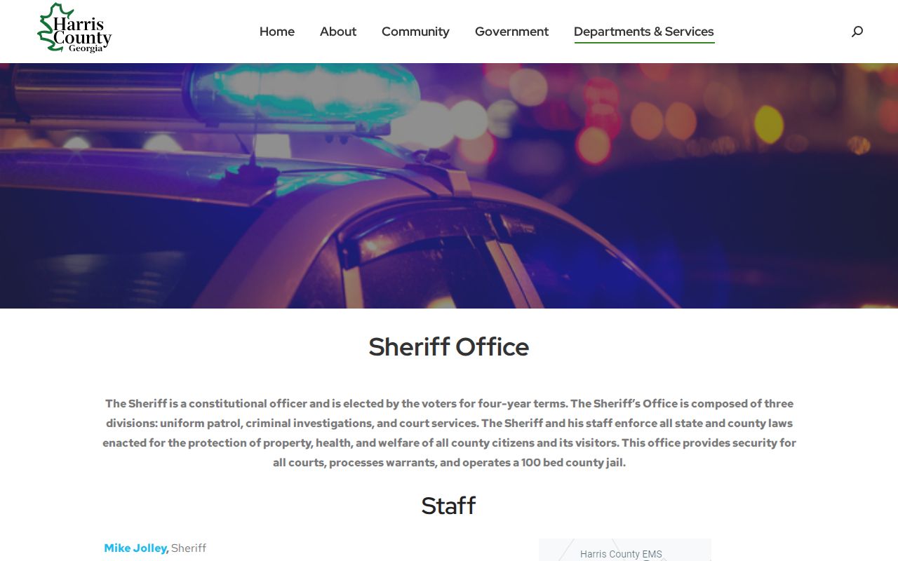 Harris County arrest warrant Sheriff and jail contact